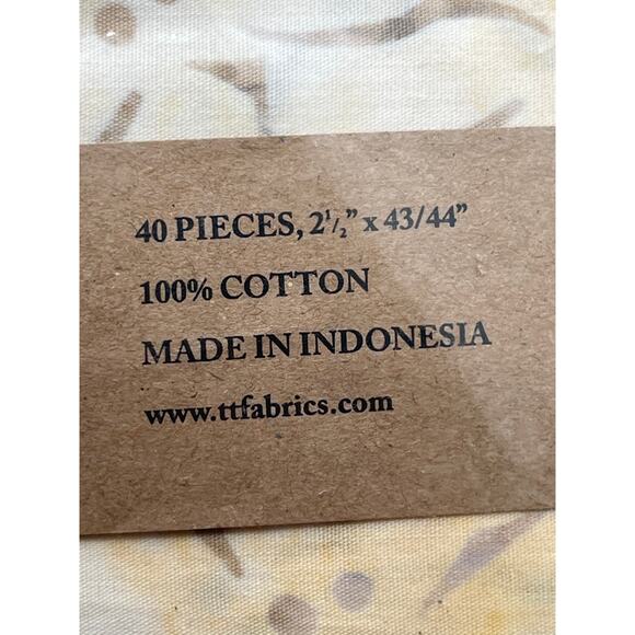 Tonga Treats Jelly Roll MANGO SALSA Timeless Treasures - 100% COTTON FABRIC HTF - Picture 3 of 3